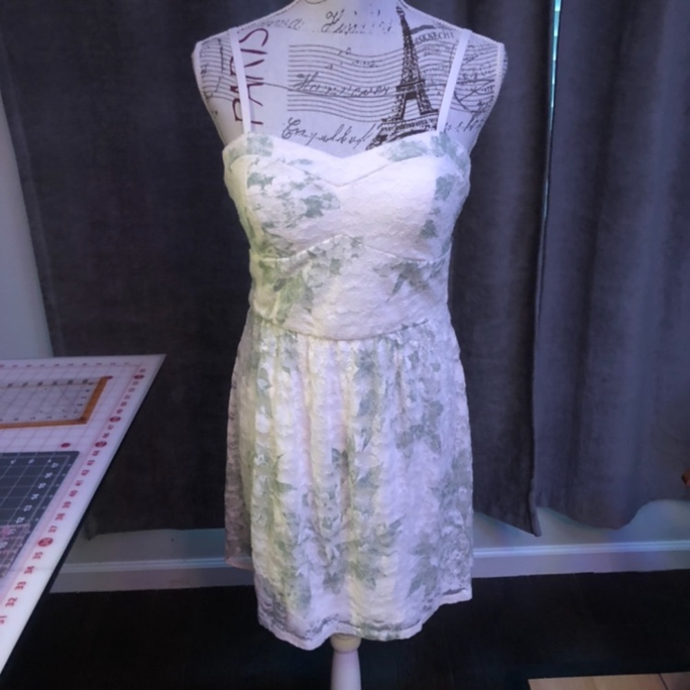 Lacy floral dress